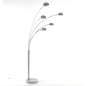 Tomasucci LAMPADAIRE FIST CHROME Multicolore