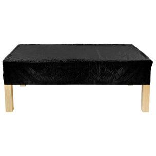 Housse de billard noire enduite - Eddie