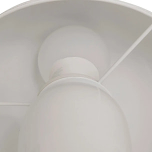 Lampe champignon secteur Lito blanc H24,5cm