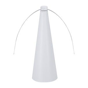 Ventilador de sobremesa antimoscas con 2 aspas de efecto UV, diseñado para repeler insectos de forma silenciosa y sin productos químicos. Ideal para interiores y exteriores.