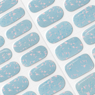 Stickers gel - 0009 Holographic Blue