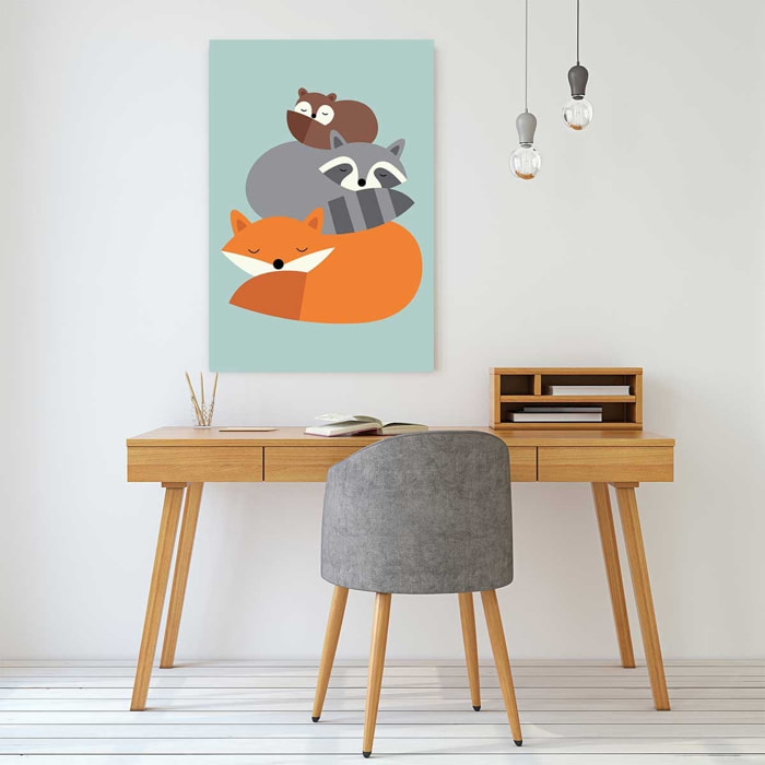 Tableau chill forest Toile imprimée