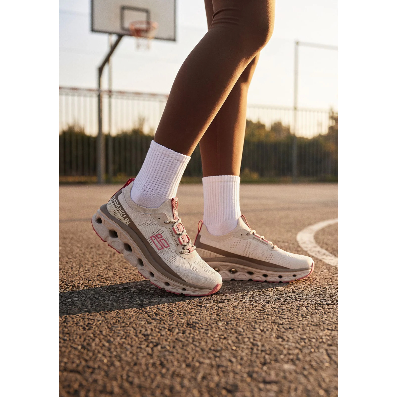 Zapatillas de Mujer Aero Mesh en Coral D.Franklin