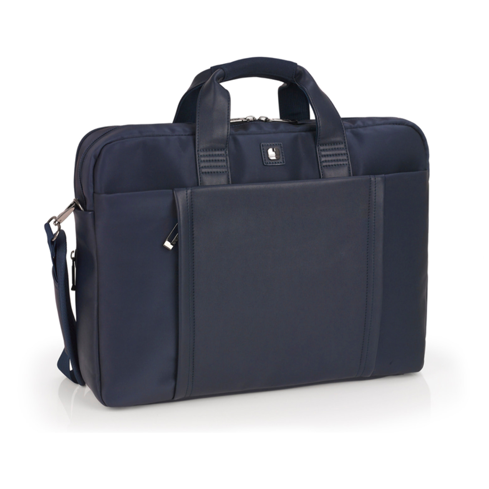 Maletín para portátil Gabol Jazz de piel sintética con dos compartimentos