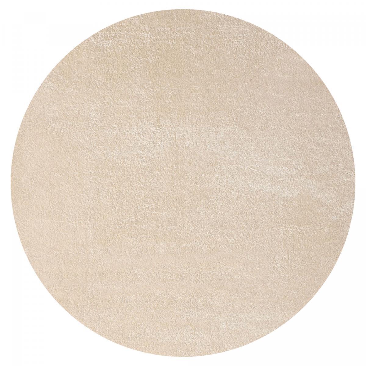 Tapis salon MITA, soft et soyeux, tapis uni à l'aspect Shaggy