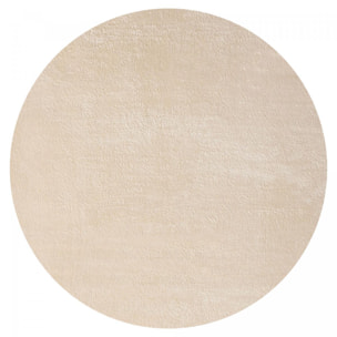Tapis salon MITA, soft et soyeux, tapis uni à l'aspect Shaggy