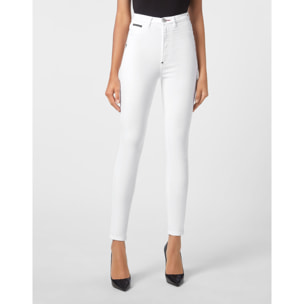 PHILIPP PLEIN Jegging de cintura alta