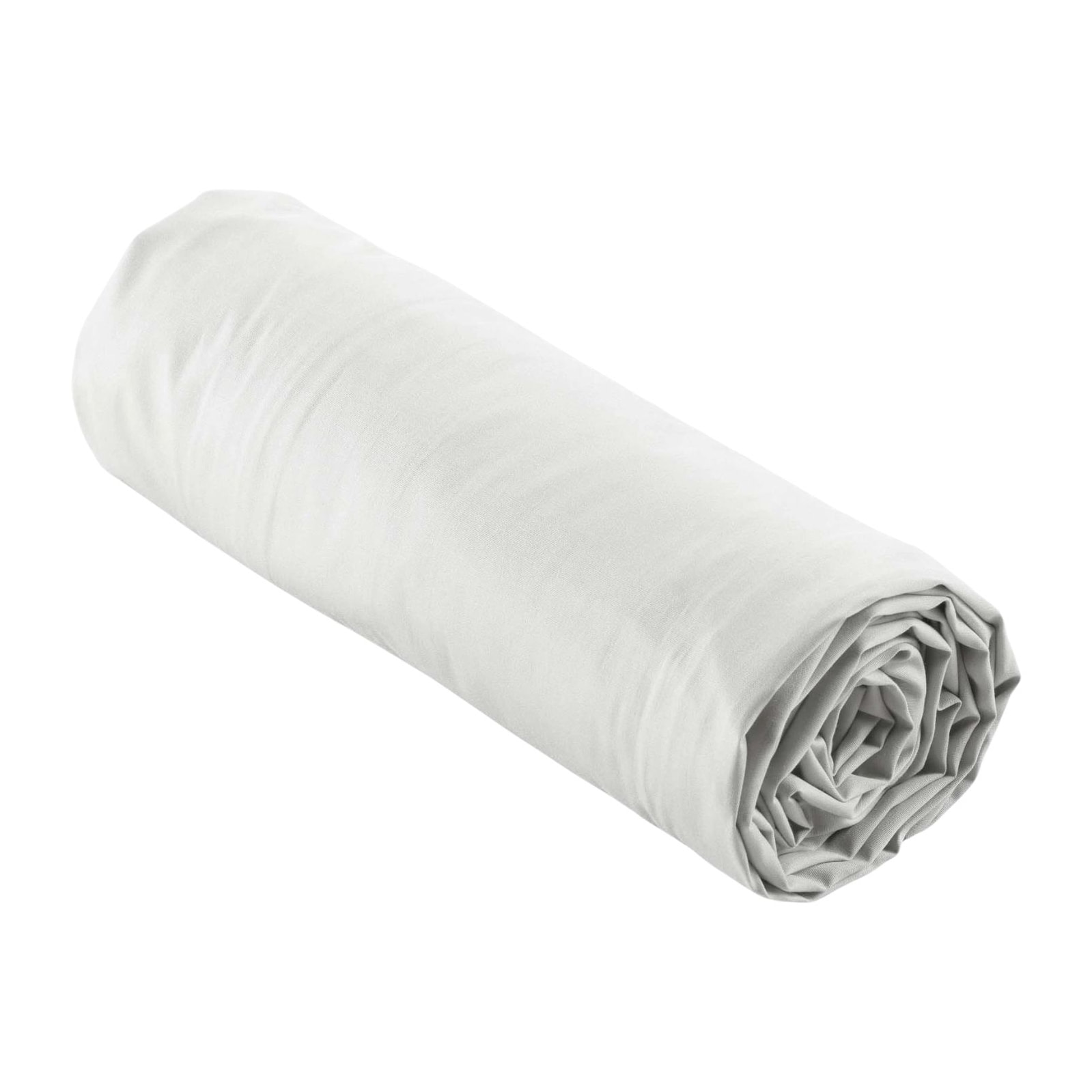 Drap Housse Uni 100% Percale de Coton ORIGINE - Blanc