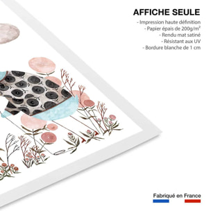 Affiche enfant cerf volant  Affiche seule