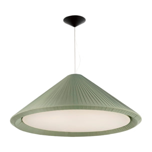 SAIGON IN 1300 Lampe suspension vert olive