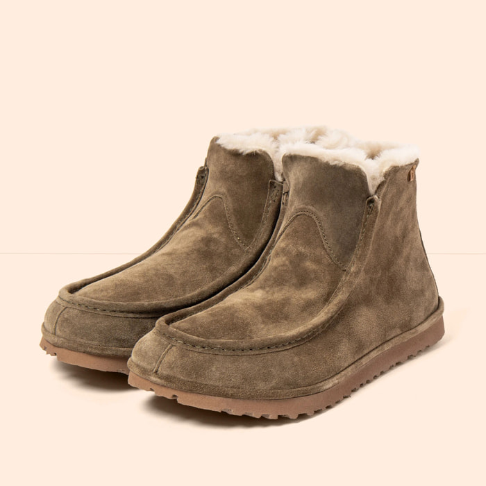 Botines N5376 SILK SUEDE LAND/ TRIBU color Land