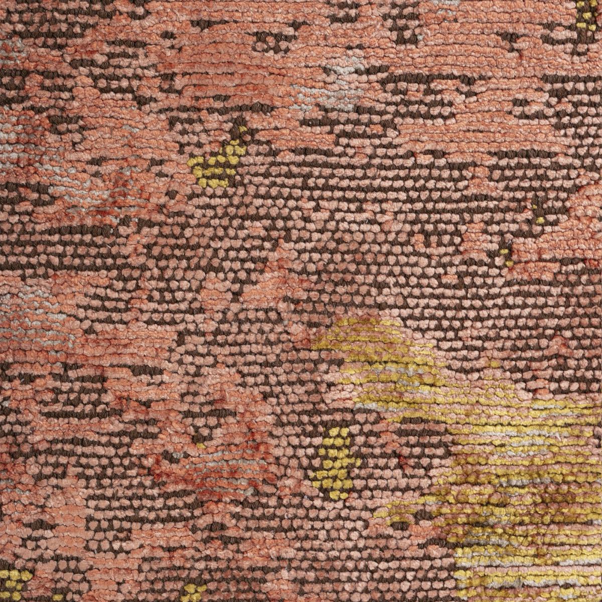 ATIPA Tapis salon kilim, Forme originale, Tissé à la main