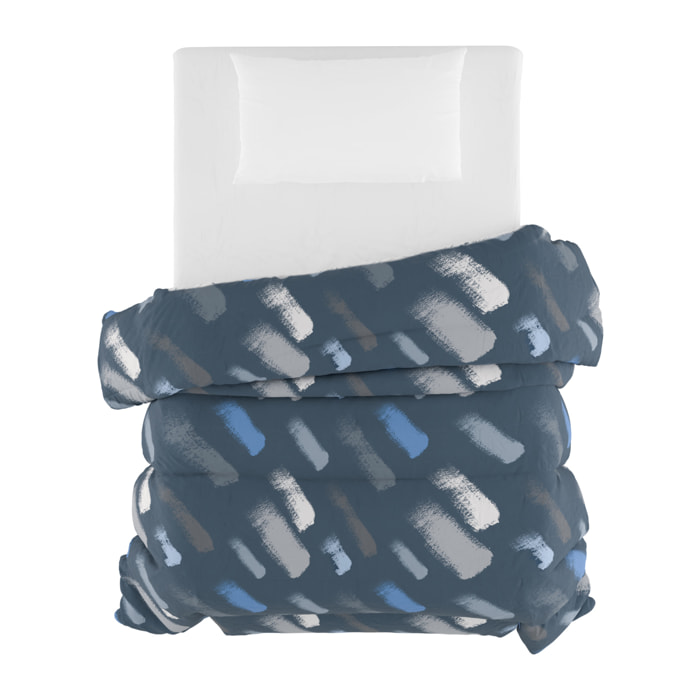 TRAPUNTA BASIC INVERNALE STAMPATA PIAZZA E MEZZA, GESSETTI