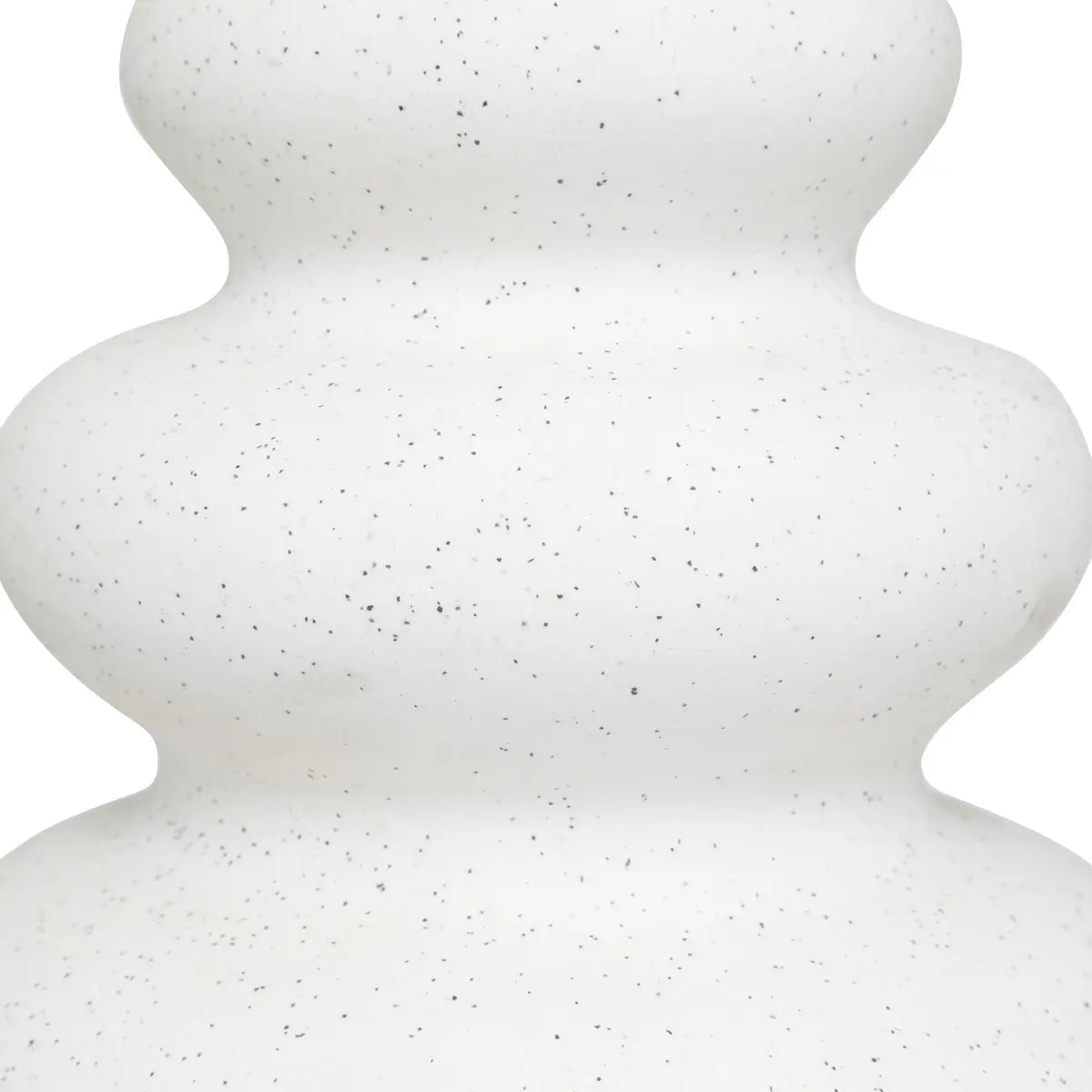 Vase en céramique H20cm blanc