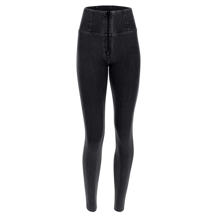 Jeggings push up WR.UP® 7/8 vita alta con zip superskinny