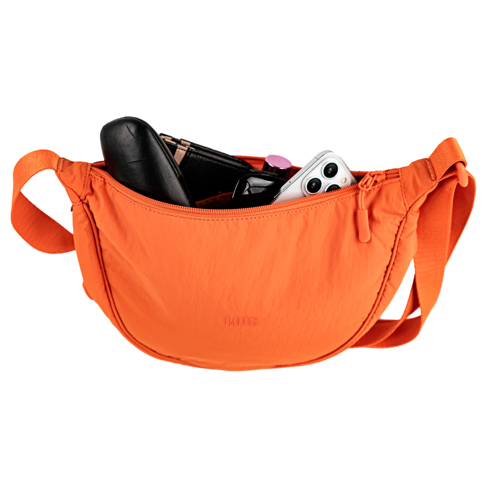 Bolso Bandolera Mujer Lois Tweedy Naranja