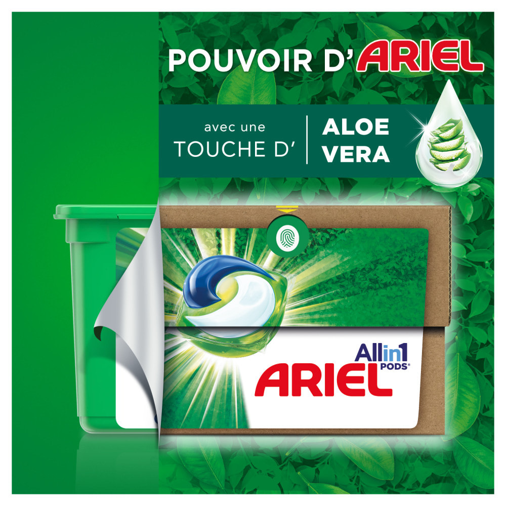 4x26 Pods Aloe Vera, Lessive En Capsules Ariel