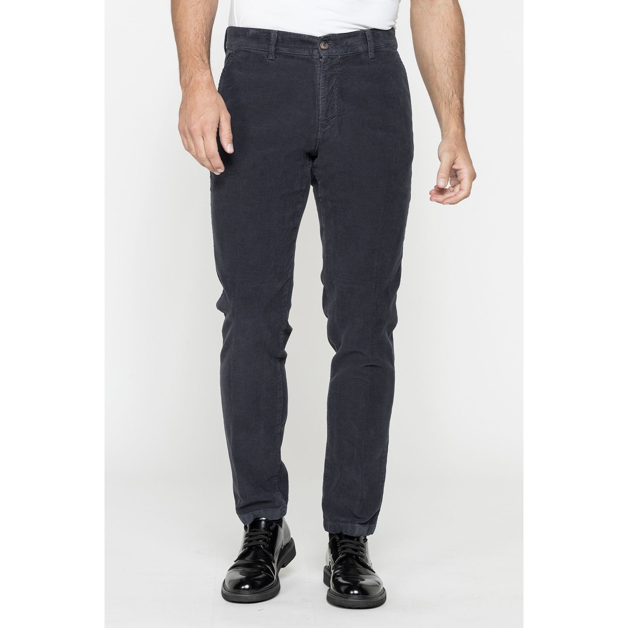 CHINO MOD. 610 REGOALRE IN VELLUTO 1000 RIGHE DA 12 oz.