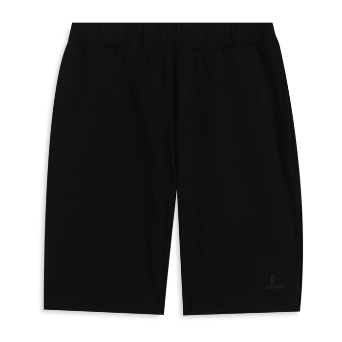 Bermuda regular fit in cotone elasticizzato