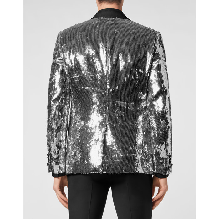 PHILIPP PLEIN One-Button Blazer Slim Fit