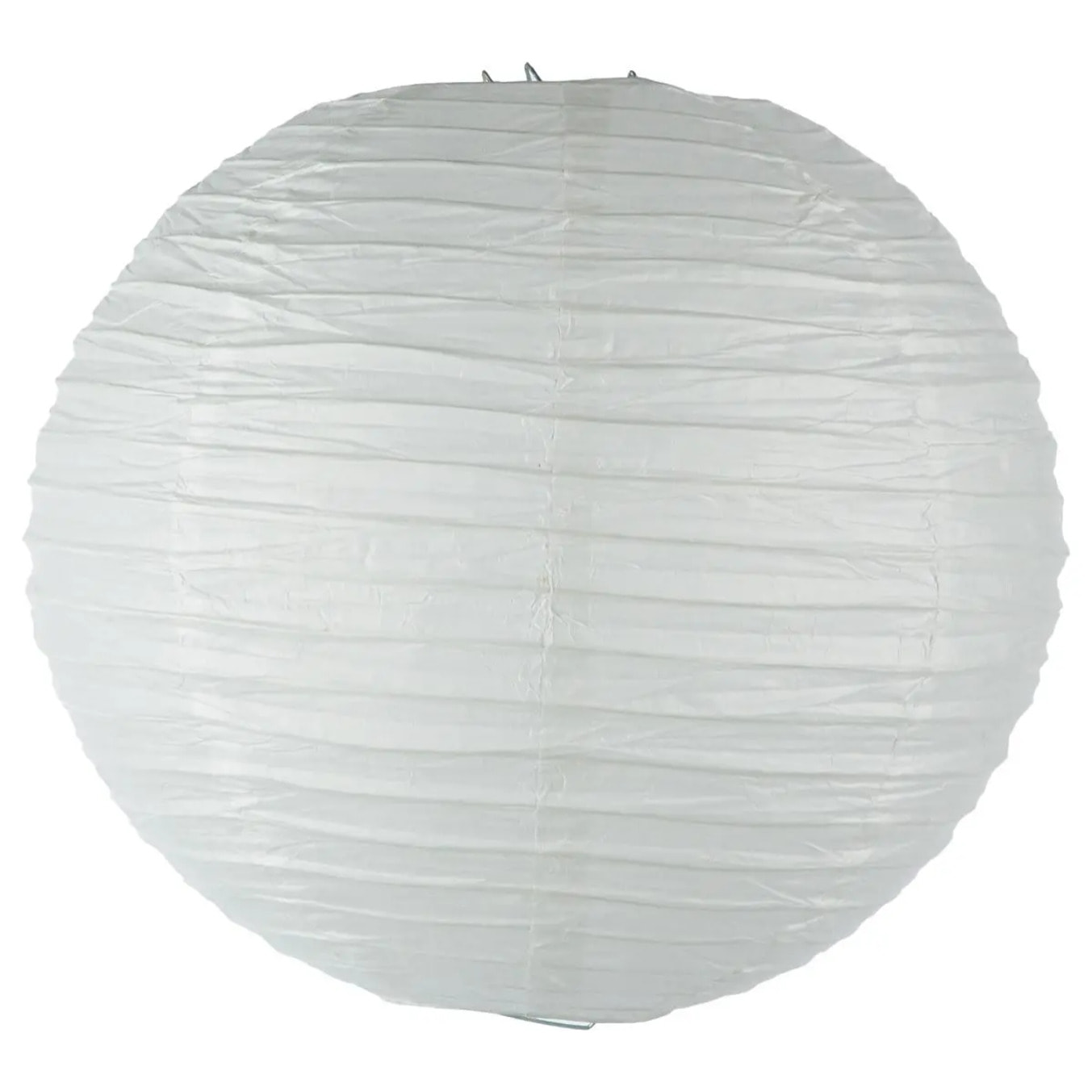 Lanterne boule papier blanc D35cm