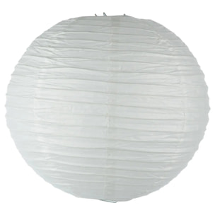 Lanterne boule papier blanc D35cm