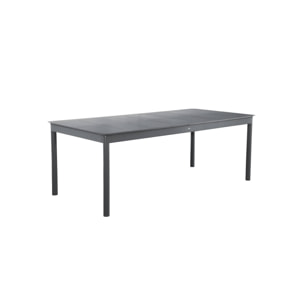 Table de jardin extensible aluminium 8 places CHARLESTON
