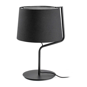 BERNI Lampe de table noire