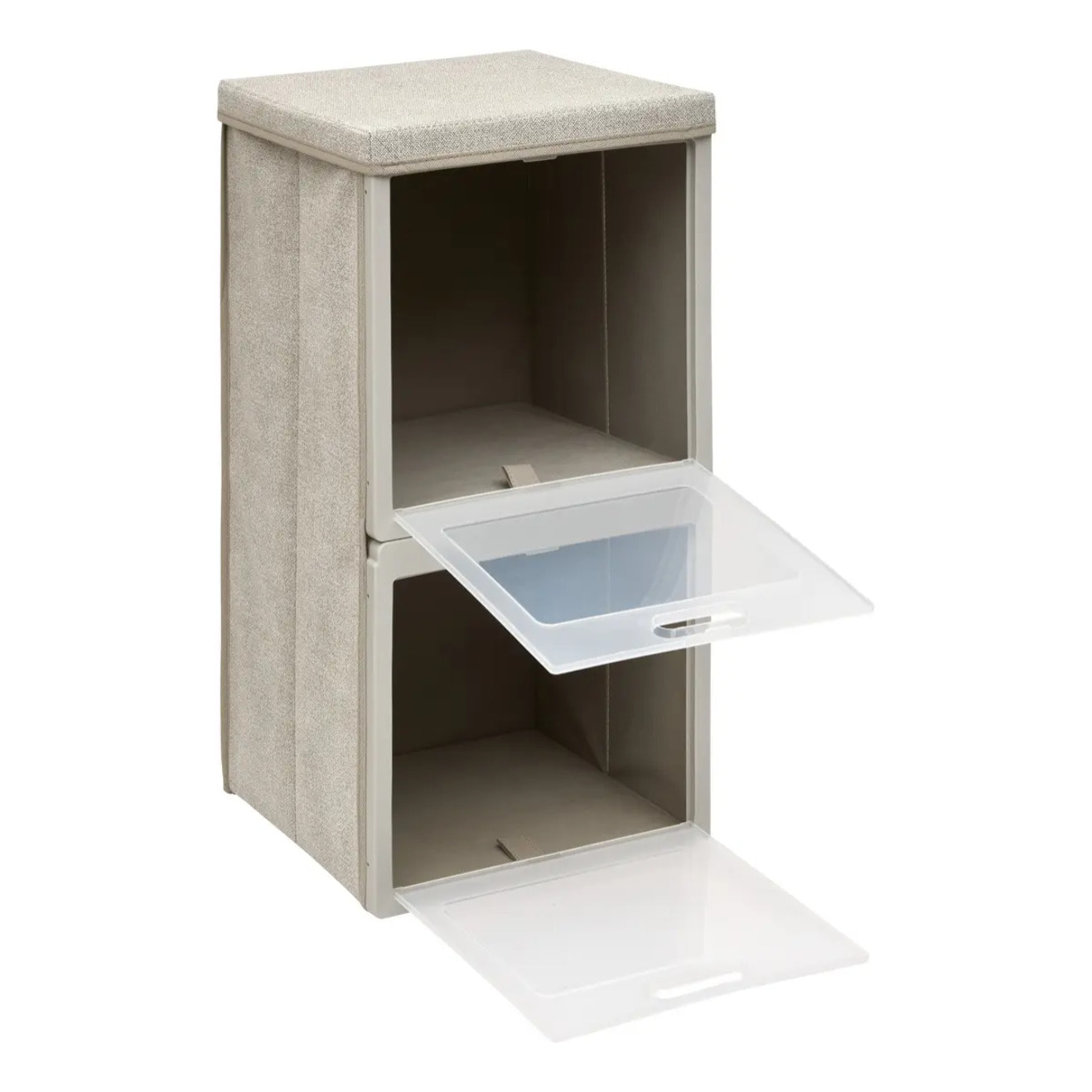 Rangement 2 cases pliable Cube'N Door 30,5x60,5cm beige
