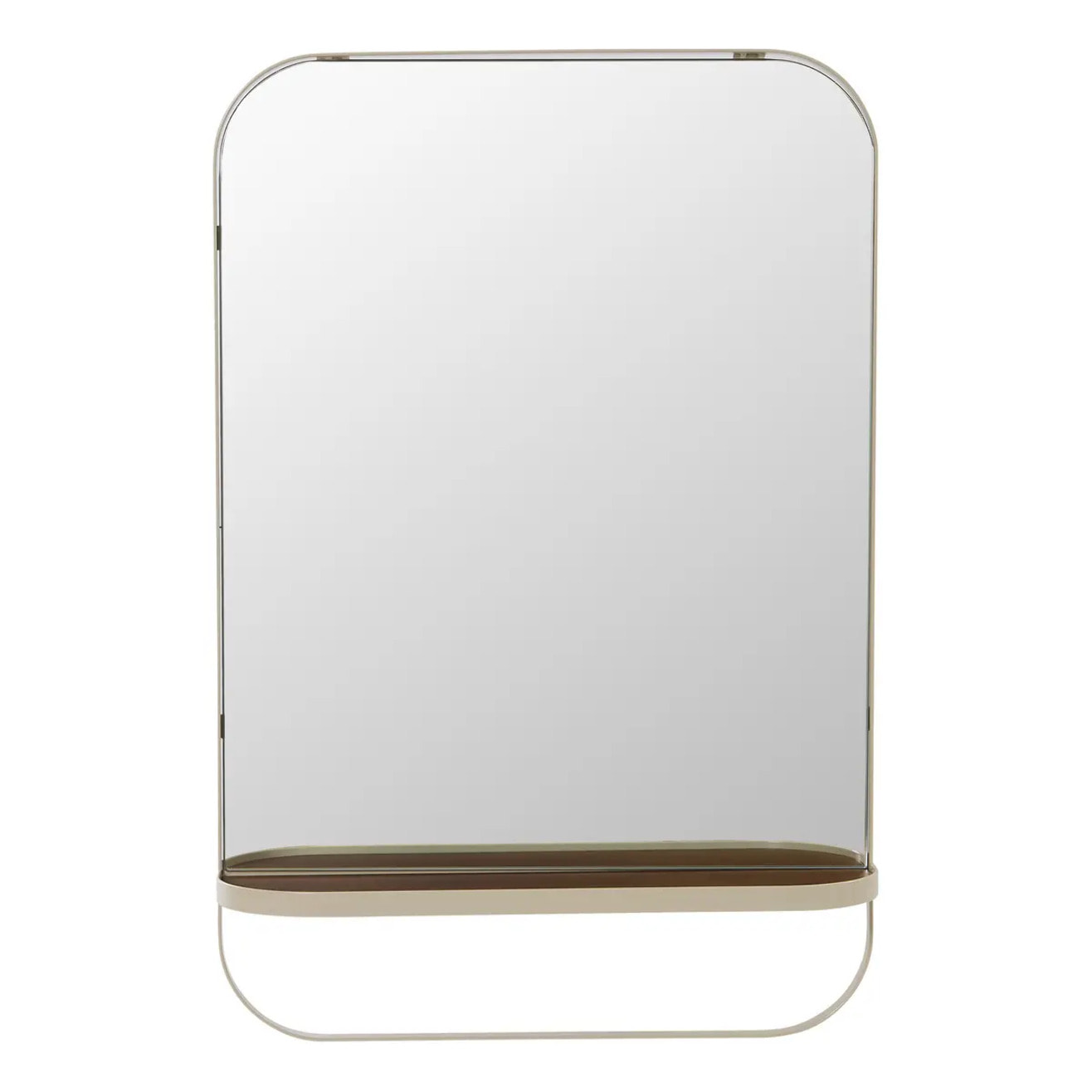 Miroir Argileo rectangulaire 40x60cm beige
