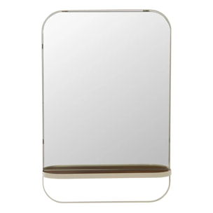 Miroir Argileo rectangulaire 40x60cm beige