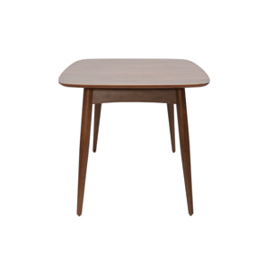Table à manger extensible noyer L130-190 cm NORDECO