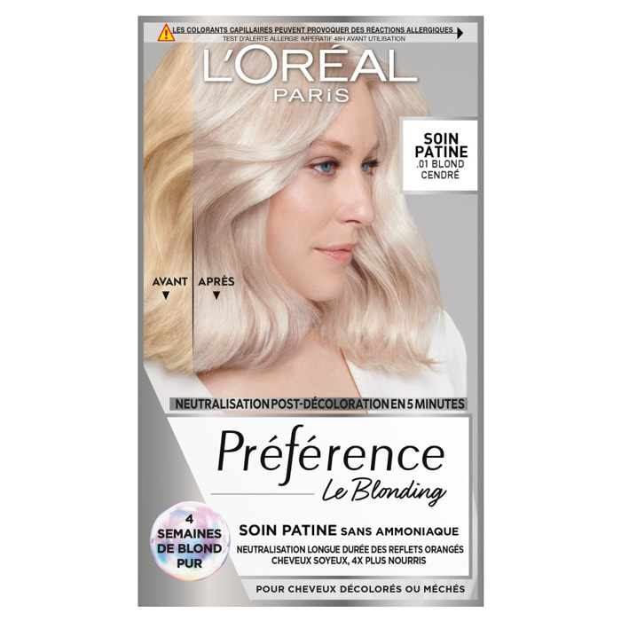 L'Oréal Paris Préférence Soin Patine Blond Cendré