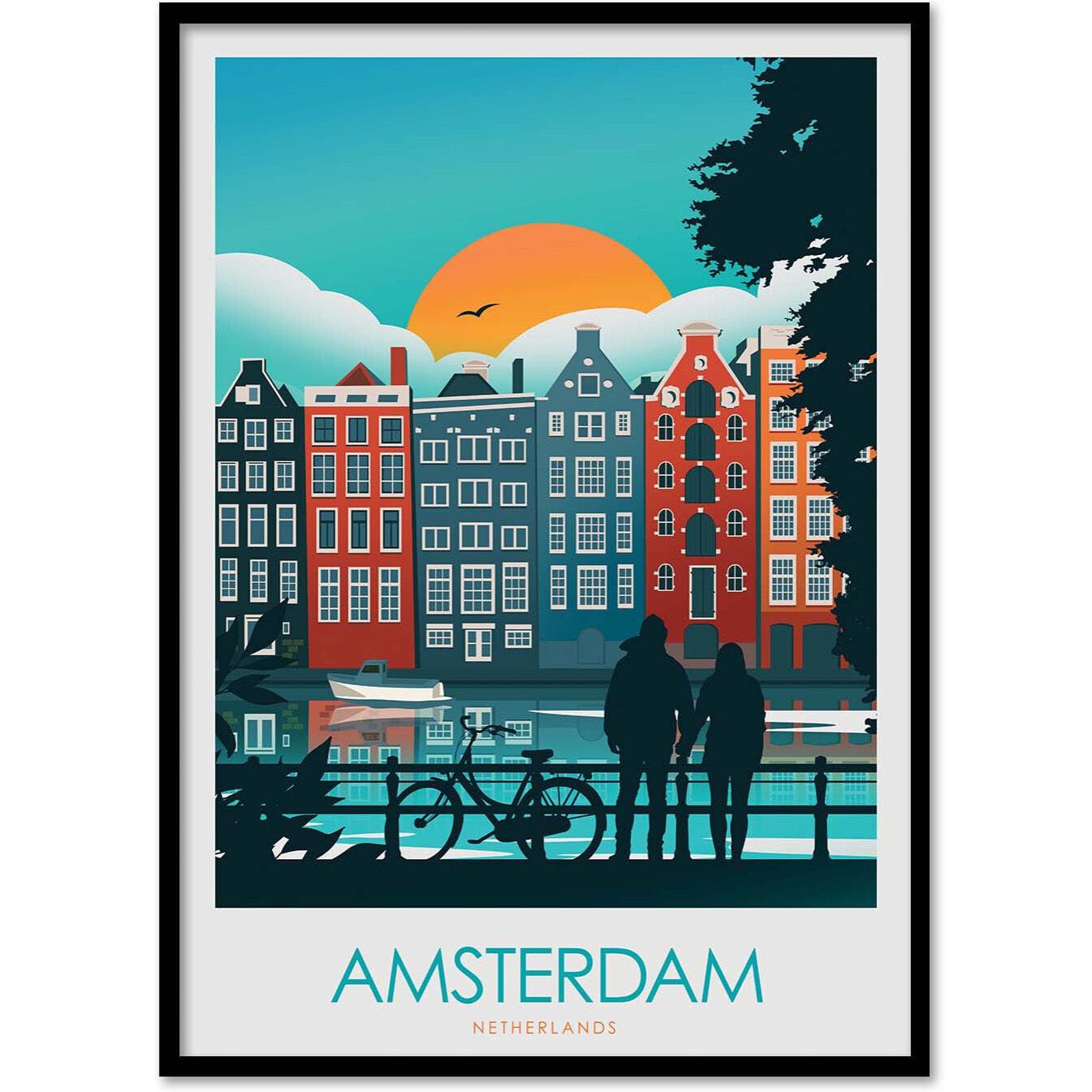 Affiche - Amsterdam - Studio Inception