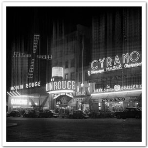 Affiche de Paris, Le moulin Rouge Affiche seule