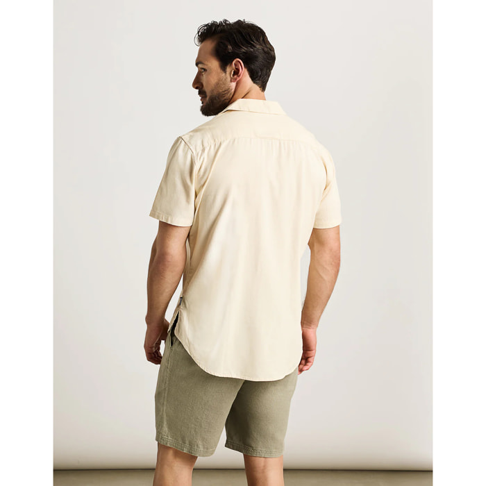 Camisa Manga Corta Vainilla - Nikima