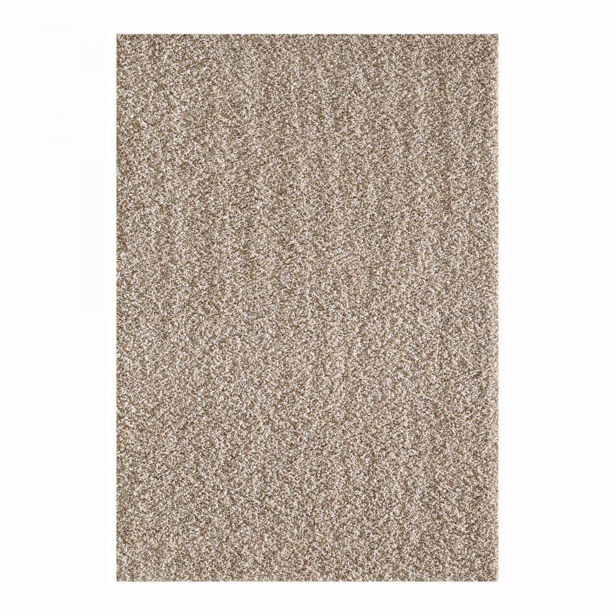 Tapis shaggy tissé motif uni DOSU