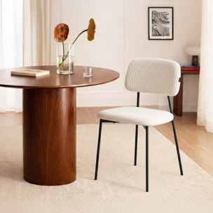 Lot de 4 chaises - LORIE