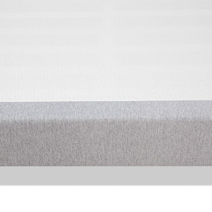 Sommier Tapissier en Kit gris Clémence - 2 Places