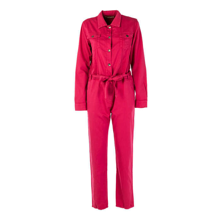 REIGN vestito donna magenta