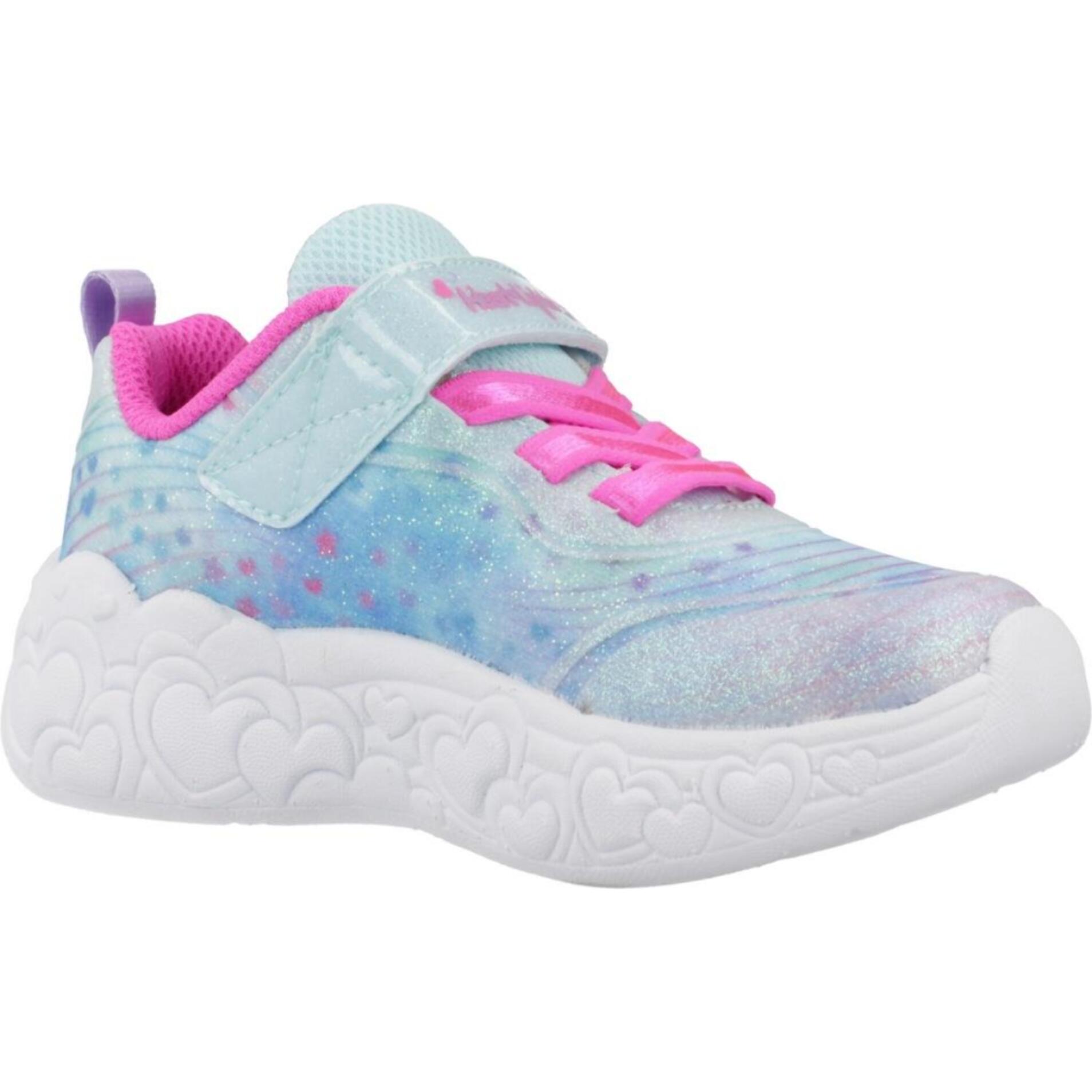 Zapatillas Niña Eternal Heart Lights Azul