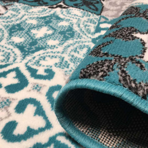 Tapis Revu motif carreaux de ciment