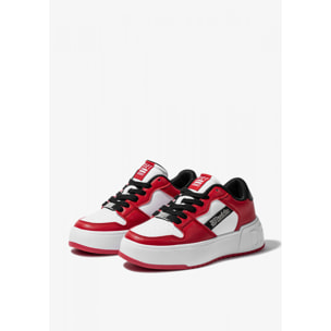 Zapatillas Deportivas Casual Low Court en Rojo D.Franklin