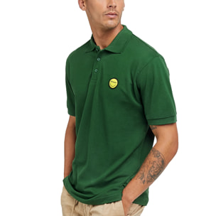 Polo Smiley Bottle en Verde D.Franklin