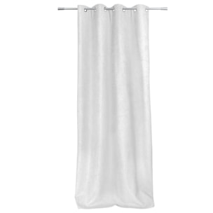Rideau anti-froid doublé polaire - Blanc