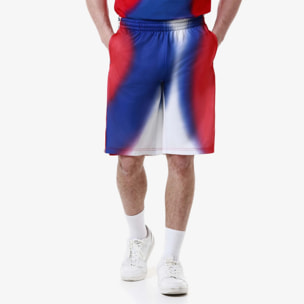 Kappa - Pantaloncini Uomo Blu - 222 BANDA SAIO 2 GRAPHIK