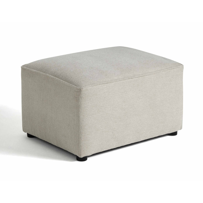 Canopy - pouf - en tissu texturé - Beige