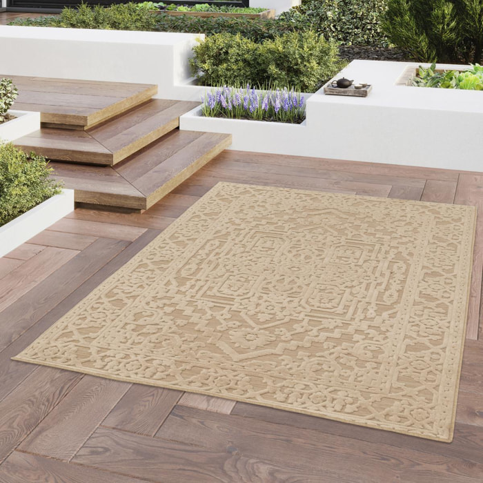 Tapis extérieur tissé kilim rectangle CUCI