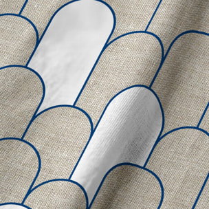 Lot de 2 sets de table individuels résinés 0120-138 100% coton 45x35 cm