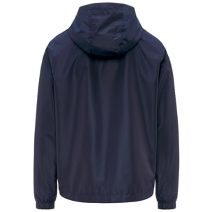 Kappa - Chaquetas Hombre Mujer Azul - Logo Olimet